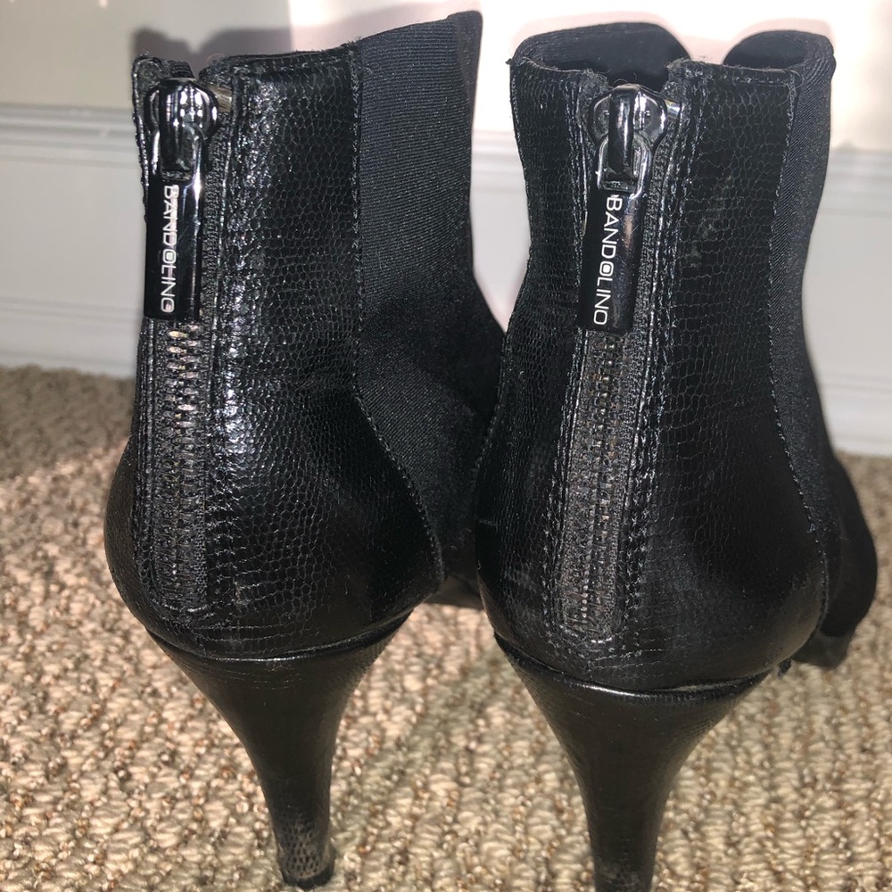 Black Bandolino Heel Bootie